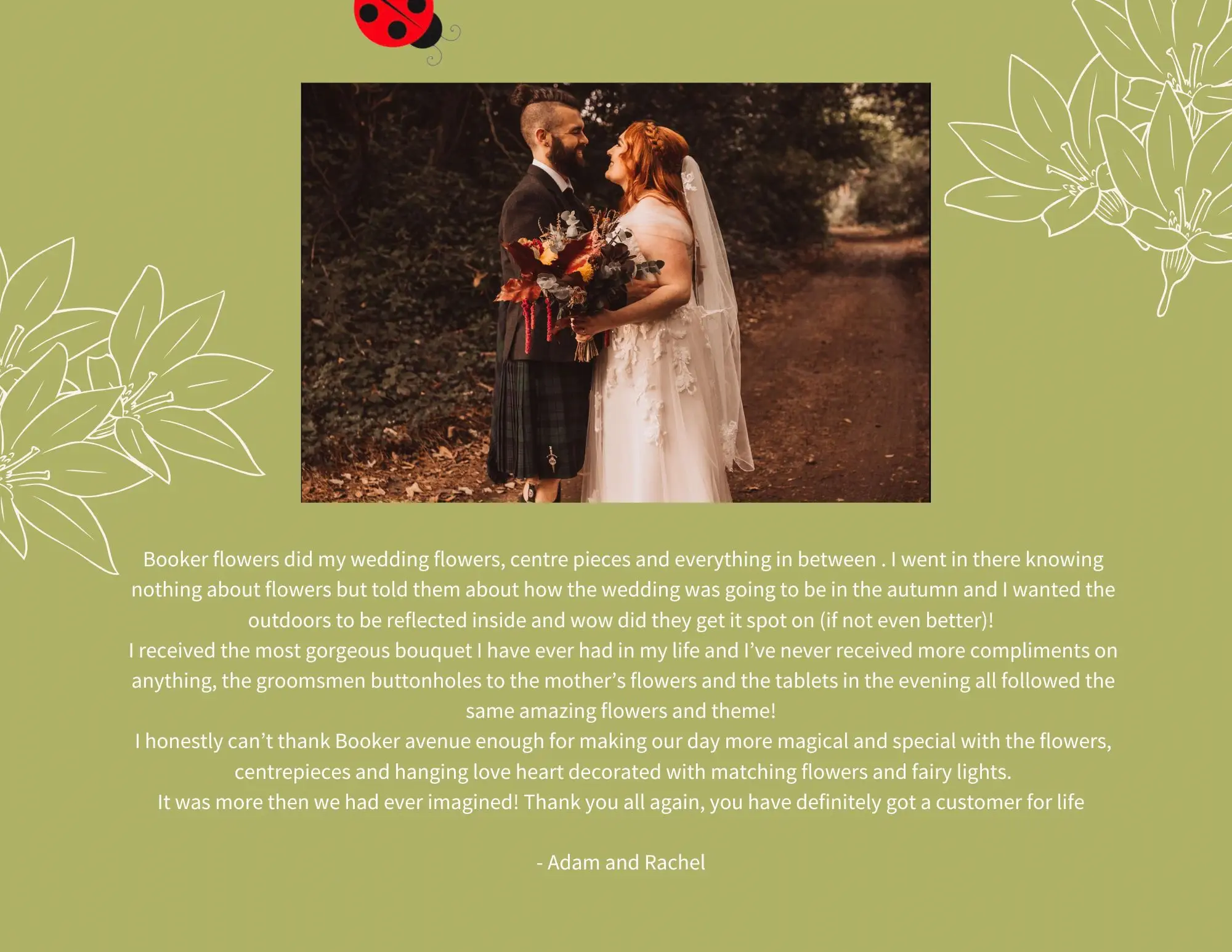 Booker Weddings Brochure