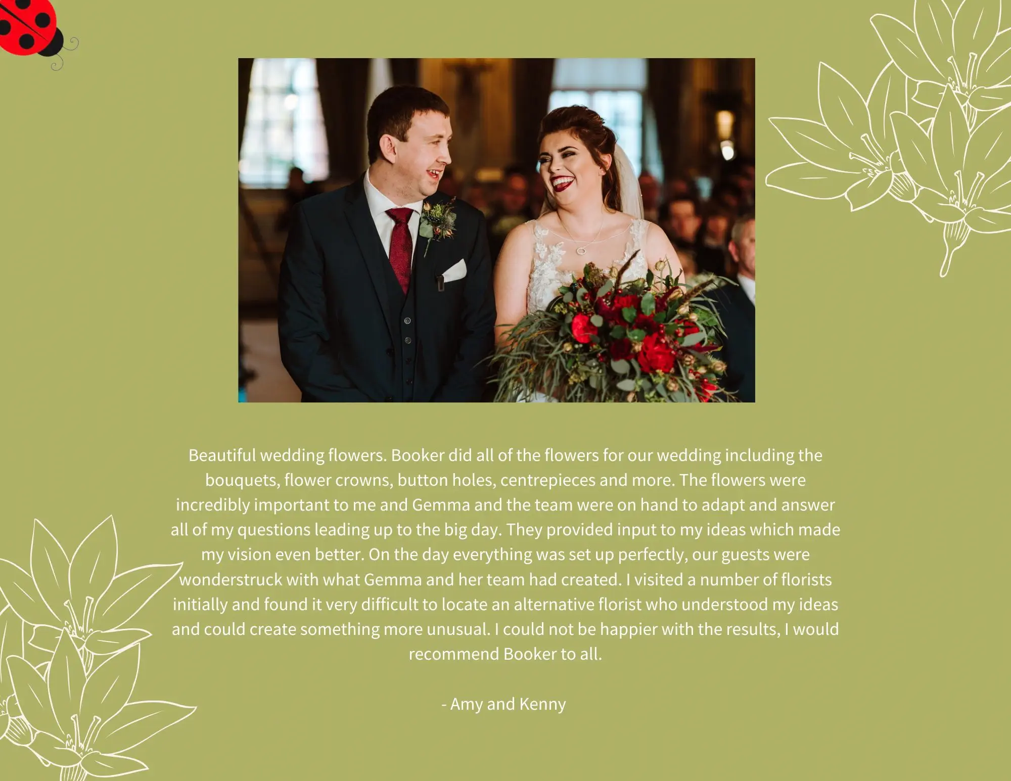 Booker Weddings Brochure
