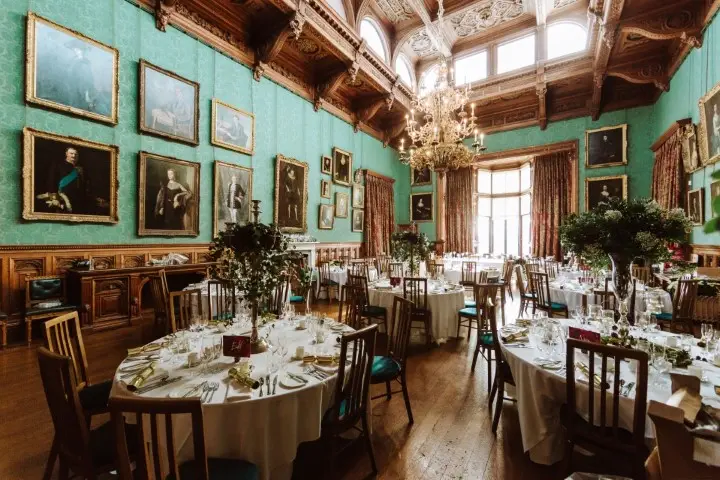 Photo by Andrew Keher at Knowsley Hall December Wedding 01