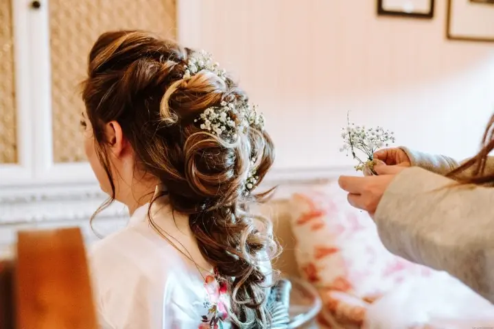 Photo by Andrew Keher at Knowsley Hall December Wedding 20