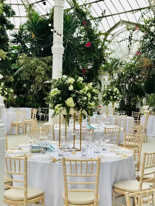 Spring Wedding at The Palm house
