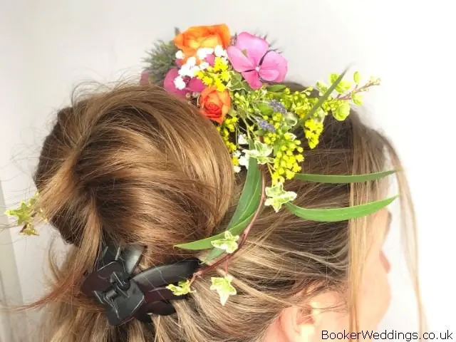 Festival Wedding Multi Coloured Haircomb