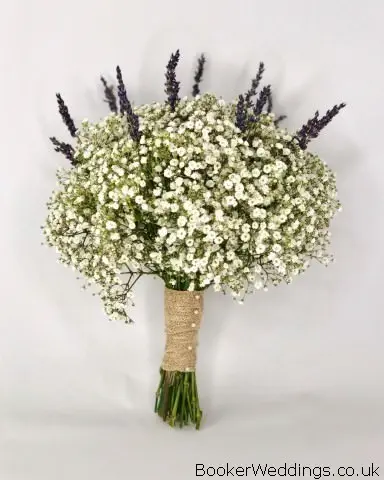 Gypsy Grass and Lavender Bridesmaid Bouquet