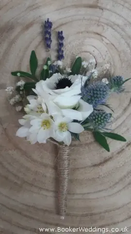 Guests Buttonhole For Wild Wedding