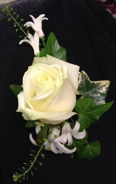 Rose and Hyacinth Corsage