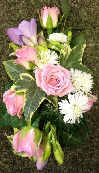 Pink Spray Rose Corsage