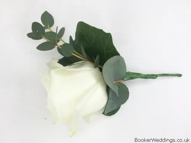 White Rose Buttonhole