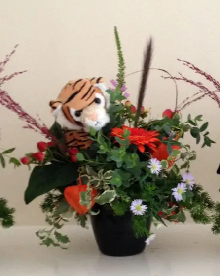 Jungle Wedding Table Arrangements - Chester Zoo 3