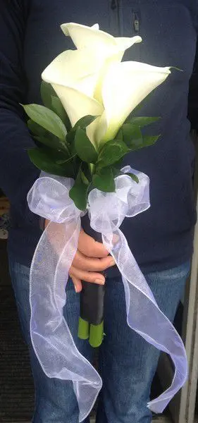 Calla Lilly Bridesmaid Bouquet