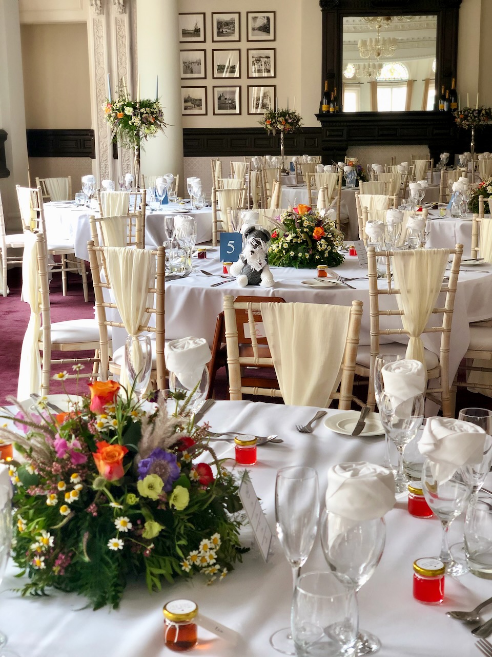 Bright Meadow Style Wedding Flowers