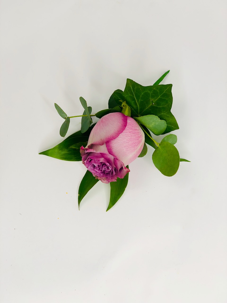 Lilac Rose Buttonhole