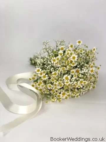 Bridesmaid Bouquet of Gypsy Grass and Daisy