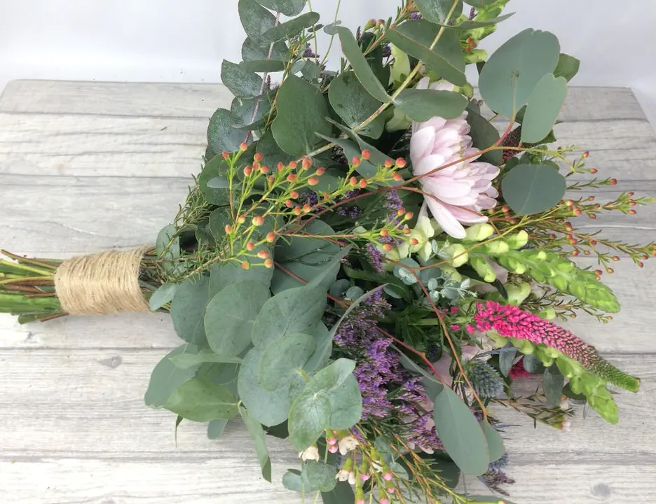 Bride Multicoloured Wild Winter Bouquet