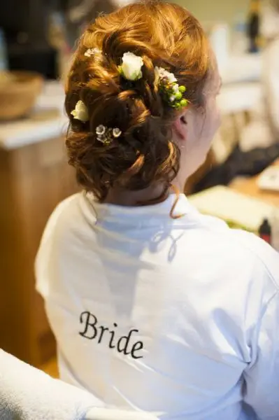 Bride Floral Hair Clips