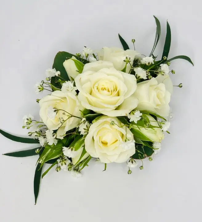 Pretty Wrist Corsage for Mother of Bride