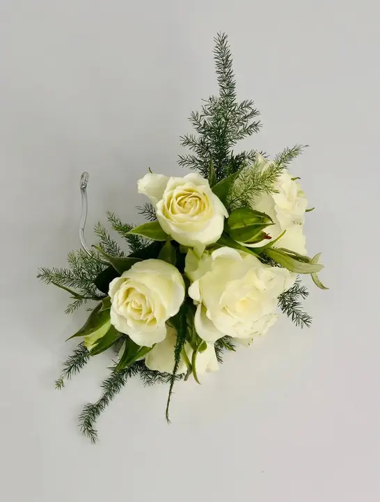 Pretty Wrist Corsage for Spring Wedding