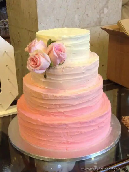 Pink Rose Cake Decoration at Oh Me Oh My, Liverpool