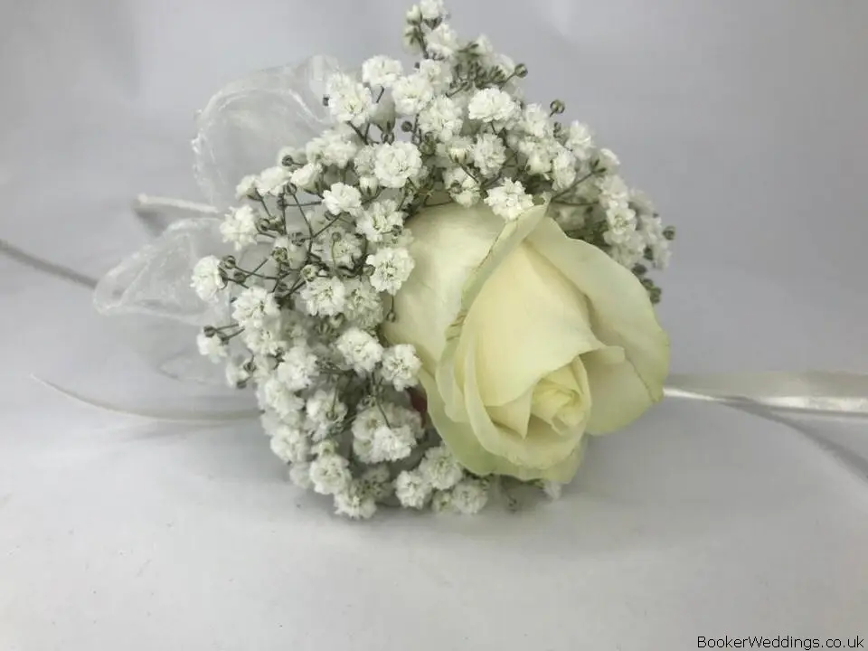 Rose and Gyp Flower Girl Wand