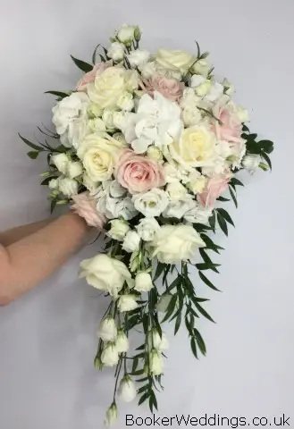 Bride Shower Bouquet in Pink and White