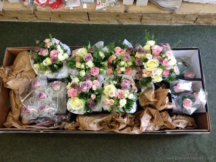 Dusky Pink, Lilac and Cream Wedding Flower Theme