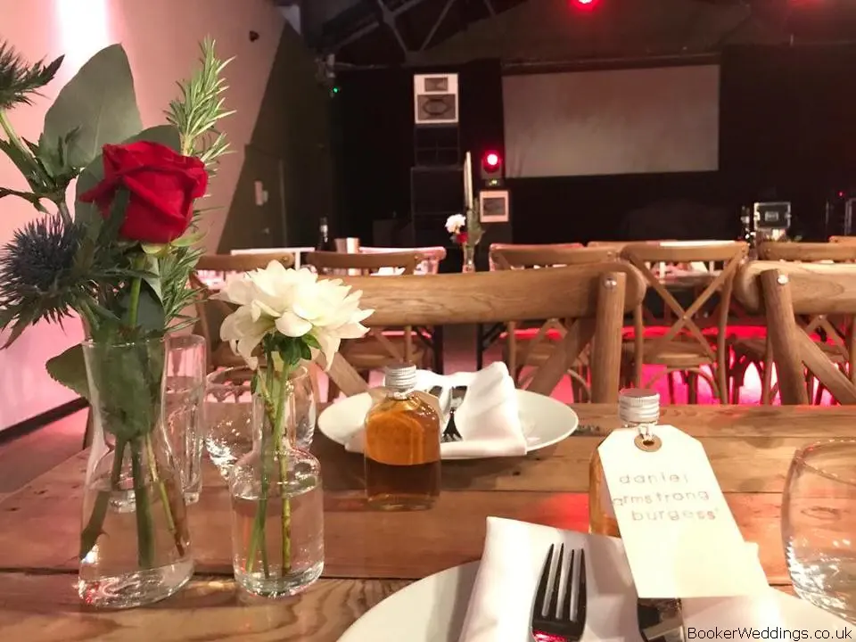 Wedding Table Flowers at Constellations
