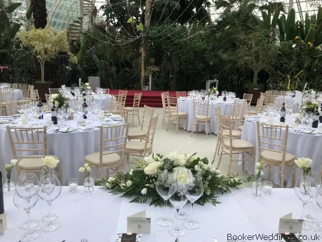 White Wedding at Palm House Sefton Park Liverpool