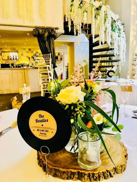Vintage Style Jars at Wedding
