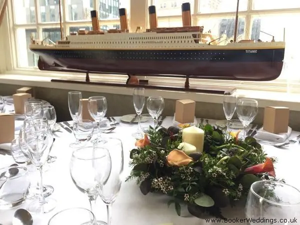 Wedding Table Arrangement at 30 James Street