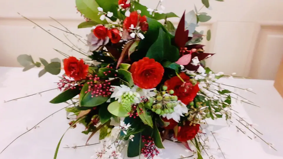 Rustic Wedding Flowers Allerton Manor